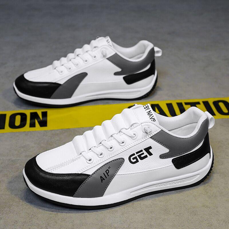 Men's Shoes Spring New Sports Shoes Men's Running Lightweight Casual White Shoes Platform Forrest Gump Shoes