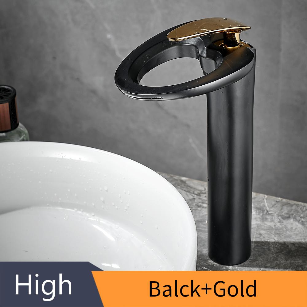 Смесители для раковины, современный серебряный смеситель для ванной комнаты, смесители-водопады, смесители для холодной и горячей воды на одно отверстие, смесители для раковины 855965