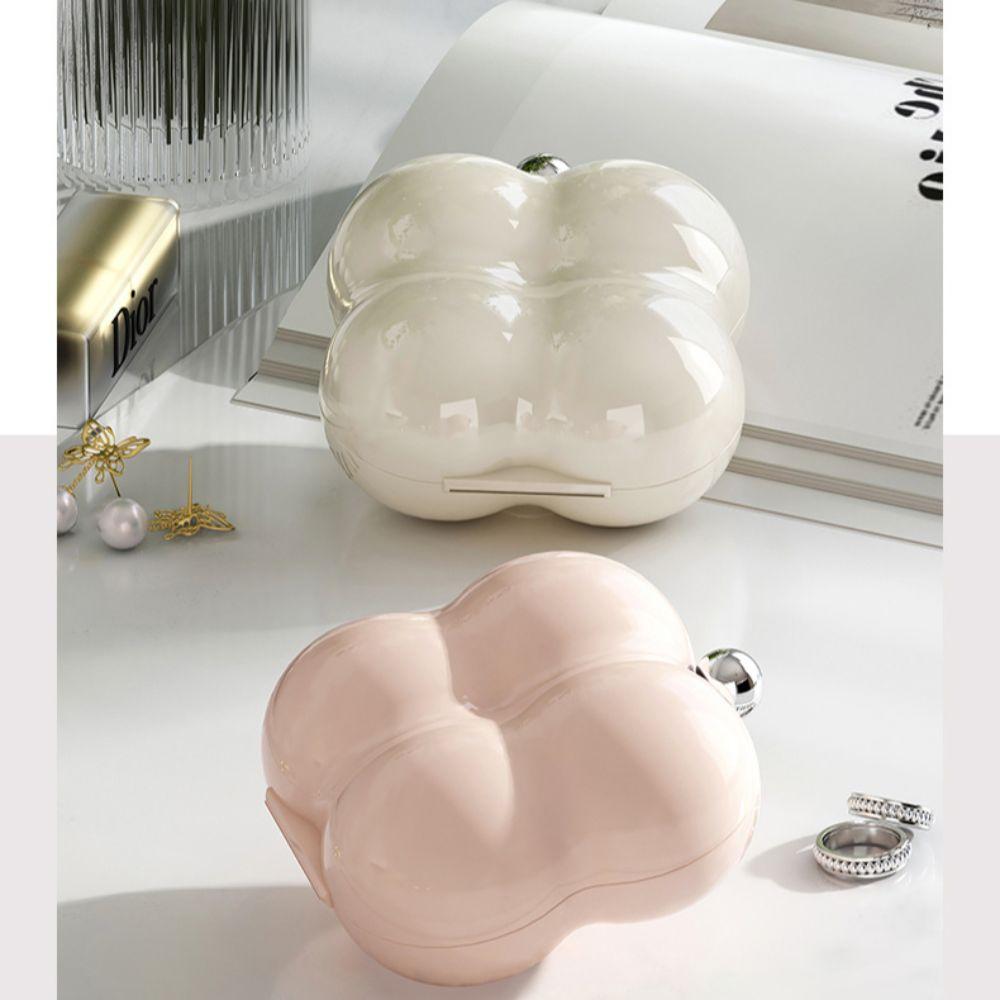 Mini Pill Boxes Portable Small Storage Container Marshmallow Shape Jewelry Storage Box Travel