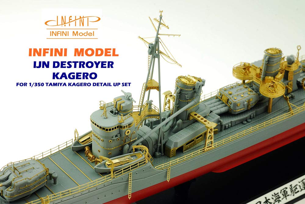 Infinimodel 1/350 Серия IM Японский эсминец Кагэро Набор для детализации для пластиковых моделей T Company (IM53503)