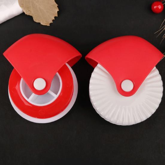 6 шт. Колесо для украшения и резак для выпечки Декоратор для выпечки Волнистый край Резак для выпечки Антипригарный термостойкий кухонный инструмент для украшения корочки пирога