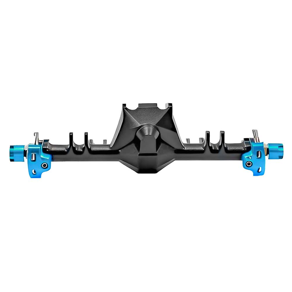 1/24 SCX24 Aluminum Front Rear Straight Axle With Hydraulic Steering Link for SCX24 Deadbolt 90081 C10 JEEP Gladiator
