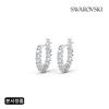 Matrix Vittore Rhodium Hoop Earrings 5562126