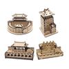 Suwon Hwaseong Series 4 Types of Classes Play Kit Toy 3D Three Dimensional Puzzle Korea 3d Puzzle