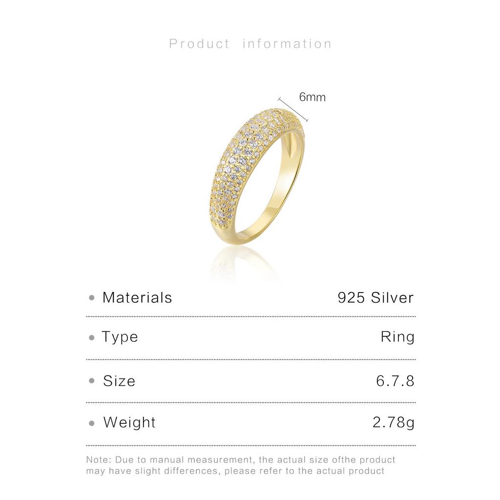 ANDYWEN Новое женское роскошное кольцо из стерлингового серебра 925 пробы с цирконием CZ Pave, ювелирные изделия для свадебной вечеринки, блестящие толстые драгоценности