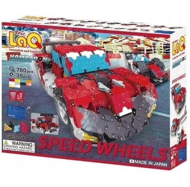 Конструктор развивающий LaQ Speed Wheels