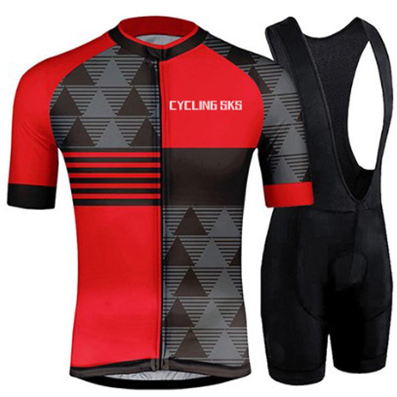 Cycling Suit Short Sleeve Suit Men's and Women's Summer Cycling Equipment Breathable Road Bike Overalls