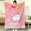 1 шт. Плед Molang, Высокое качество, Удобный для всех сезонов, Домашний декор, Тепло и Уют