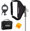 Godox Foldable Softbox with Godox S2 Flash Stand Equipped Bowens Stand for Flash Photography 32x32inch/80x80cm S-Type (SGUV8080) [Used]