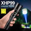 High Lumen 9900LM Flashlighht Powerful XHP99 LED Torch Zoomable Lamp Long Range Lantern Portable Torch Light