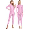 Женский комбинезон с длинными рукавами, полный костюм, цельный танцевальный трико, колготки, леггинсы, брюки