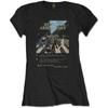 The Beatles Womens/Ladies 8 Track Abbey Road T-Shirt