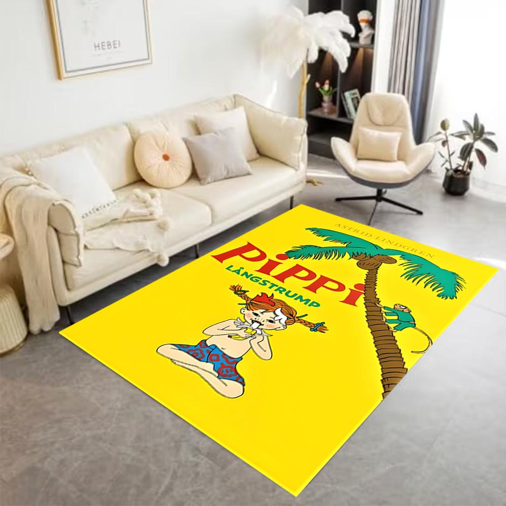 Through Sky. Area Rug Perfect for Hallway Study room Balcony Entryway Anti-slip Rug Anime Office Decor Wedding Party Gift
