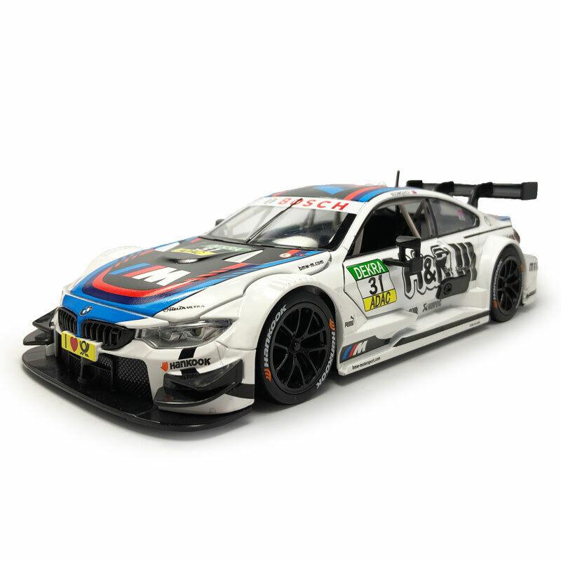 1/24 масштабная модель автомобиля для BMW IM M4 GT3 гоночный автомобиль спортивный гоночный автомобиль модель игрушки пресс-литье из металлического сплава миниатюрная копия