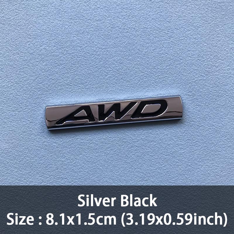 3D Metal Car Styling 2.0 2.5 Displacement Logo Awd Rear Trunk Emblem Decal Stickers For Mazda CX4 CX5 CX8 CX7 ATENZA Accessories BW3