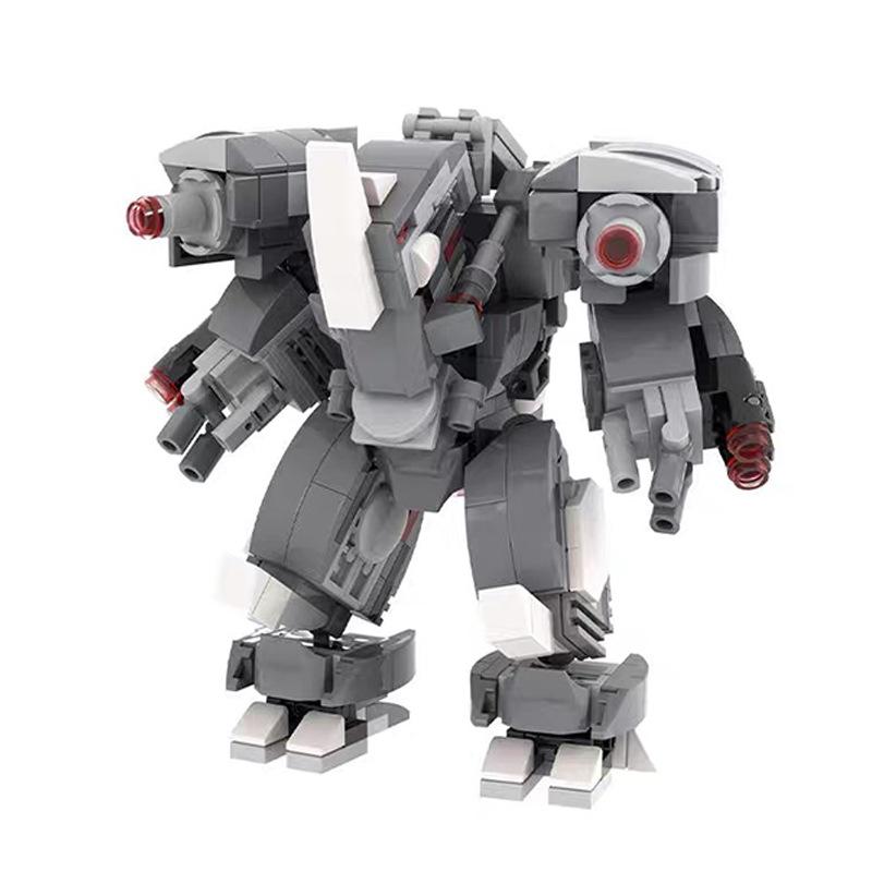 Строительный блок M, совместимый с Lego, Робот-трансформер Меха-Носорог, Развитие интеллекта, Модель Mind Set для детей