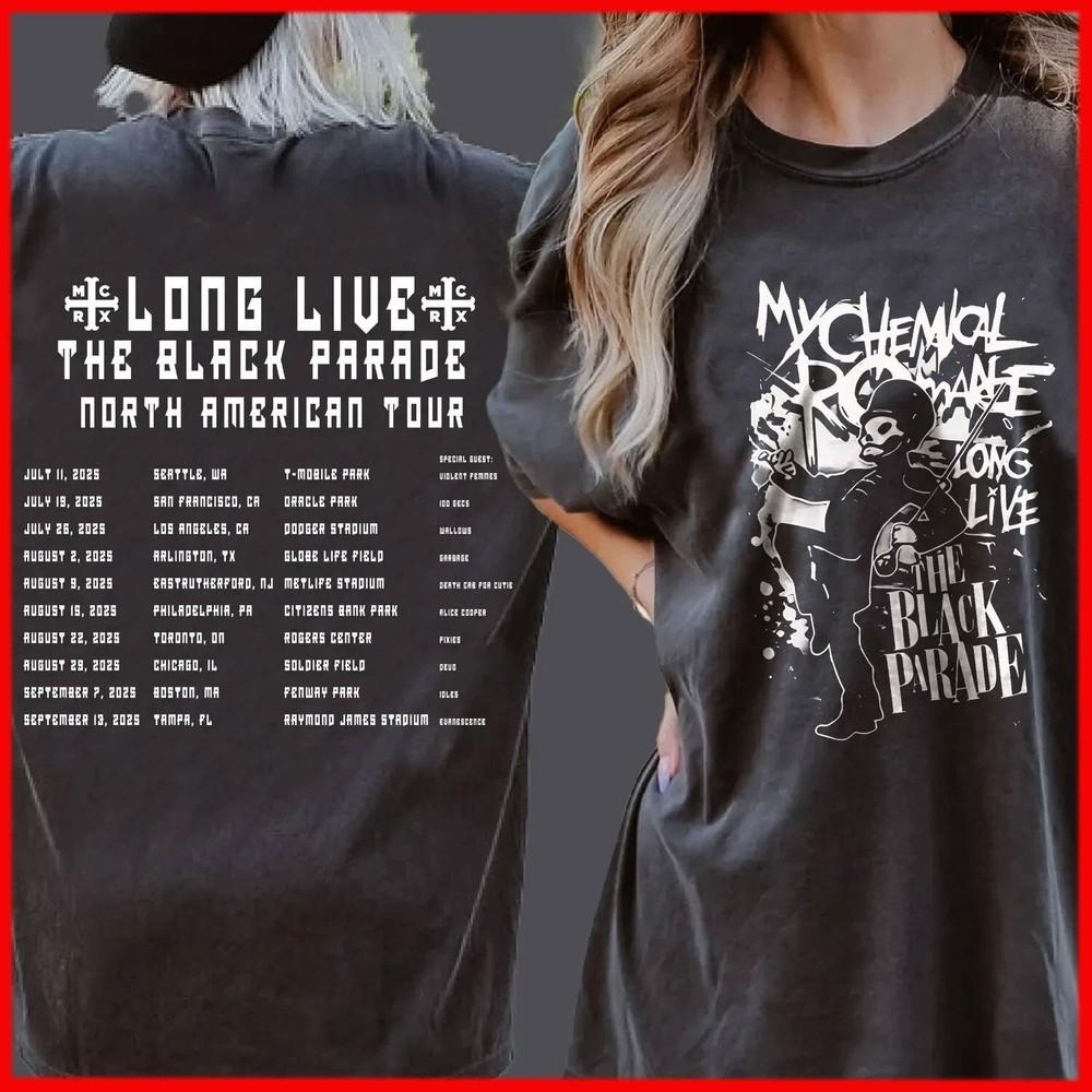 The Black Parade Tour My Chemical Romance T-Shirt Unisex T-Shirt