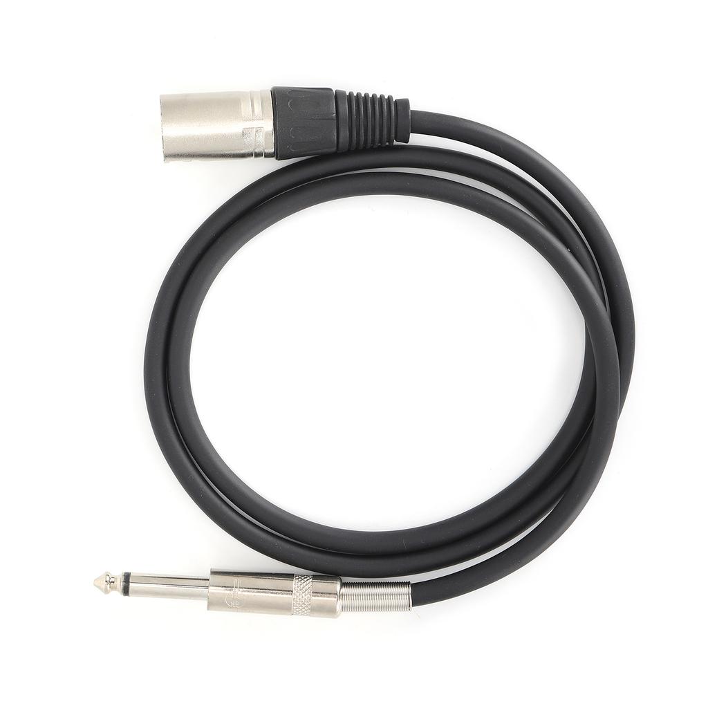 6.35mm XLR Male To TRS Jack Microphone Line Microphone O Cable for Microphones Speakers Stage