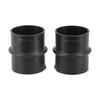 1.96\" Соединитель для воздуховодов 2* 2 шт 2 шт 50 мм Черный