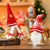 Безликая гномия фигурка-украшение на Рождество и Новый год - Подвесное украшение на окно