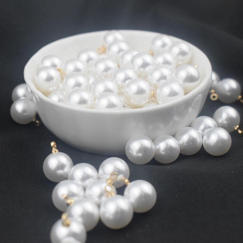 Подвески из искусственного жемчуга с высоким блеском и аксессуары для самодельных украшений