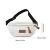 Stylish and Versatile Nylon Crossbody Bag with Adjustable Shoulder Strap Suitable for Various Occasions  White