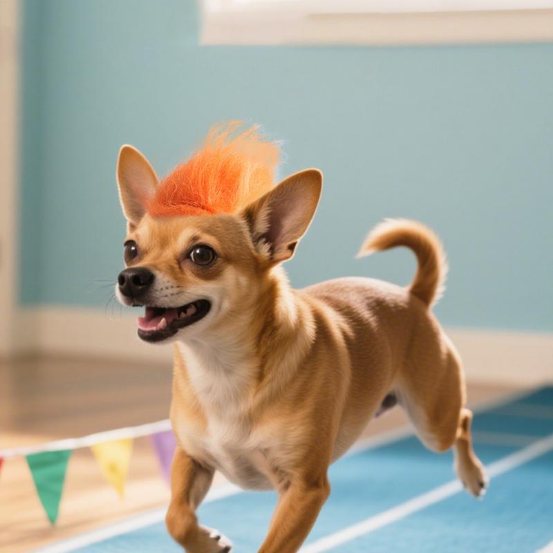 Cat Wig Orange Small Dog Wig Cat Cosplay Decoration Pet Headwear Costume For Halloween Christmas Travel Indoor Outdoor Gathering