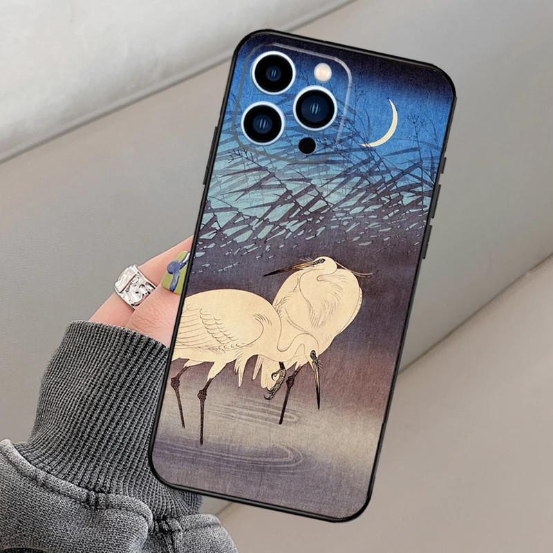 Подходит для Apple IPhone13 Mini Чехол для мобильного телефона Ukiyo-e Japanese Art Чехол для мобильного телефона Hair Painting Anti Drop