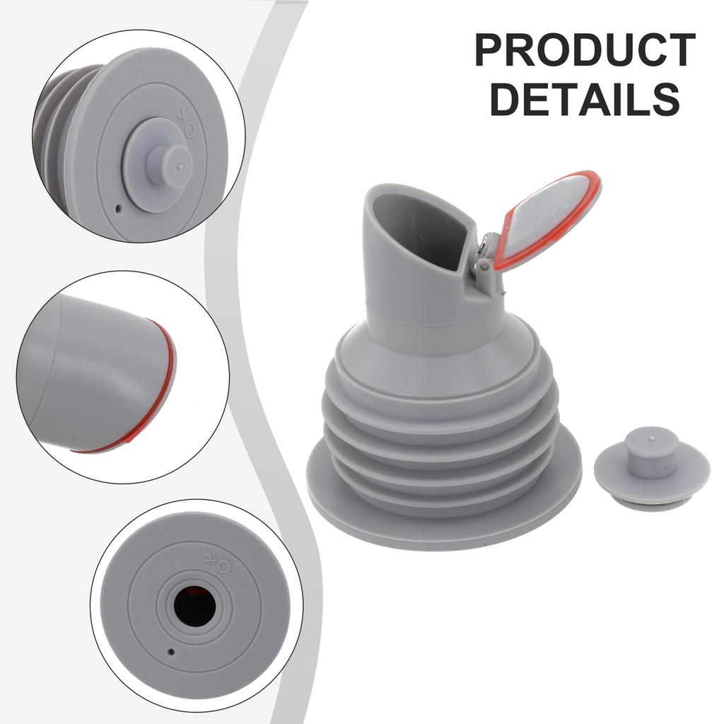 7-слойный улучшенный силиконовый слив канализационной трубы уплотнительное кольцо защита от запаха водонепроницаемая уплотнительная пробка 53x78мм 64x73мм для умывальников