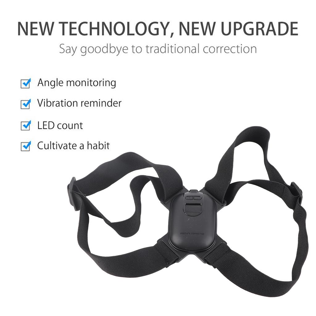 Умный корректор осанки 5?Тренажер для осанки с регулируемой высотой наклона 50 градусов и интеллектуальным датчиком вибрации