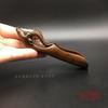 Antique Copper Antelope Head Spoon Shovel Retro Set Tea Ceremony Supplies