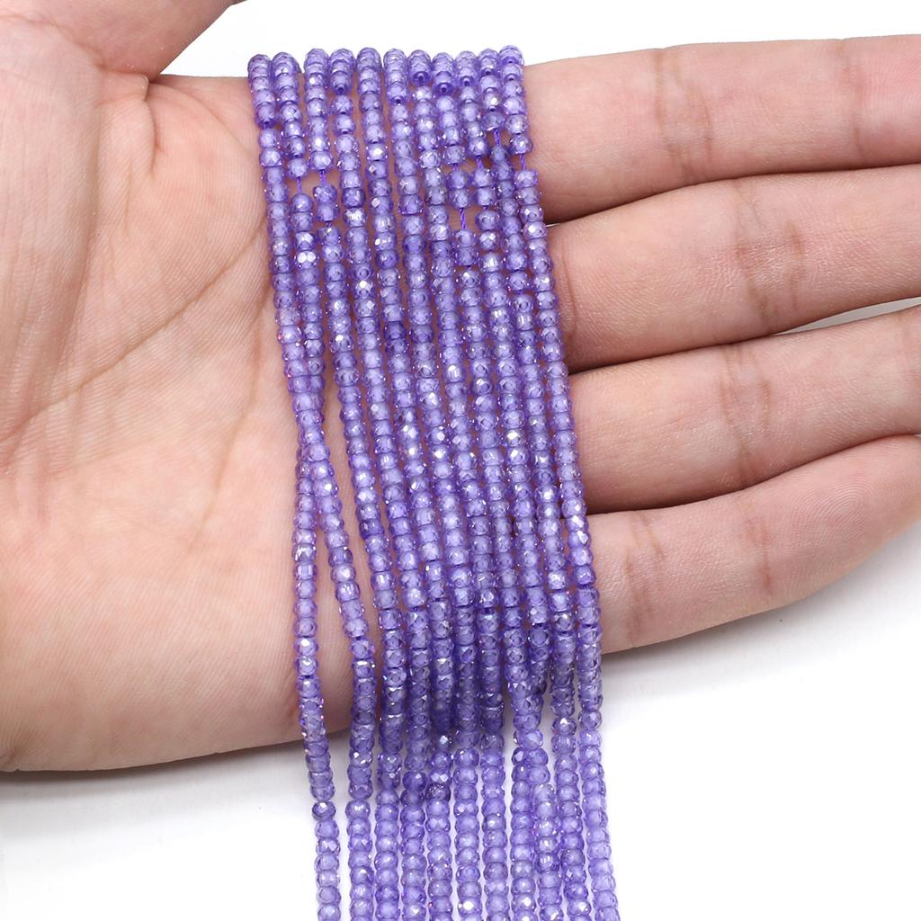 Beads Natural Stone Oval Zircon Faceted Beads Charms For Jewelry Making Diy Necklace Bracelet Earrings Accessory