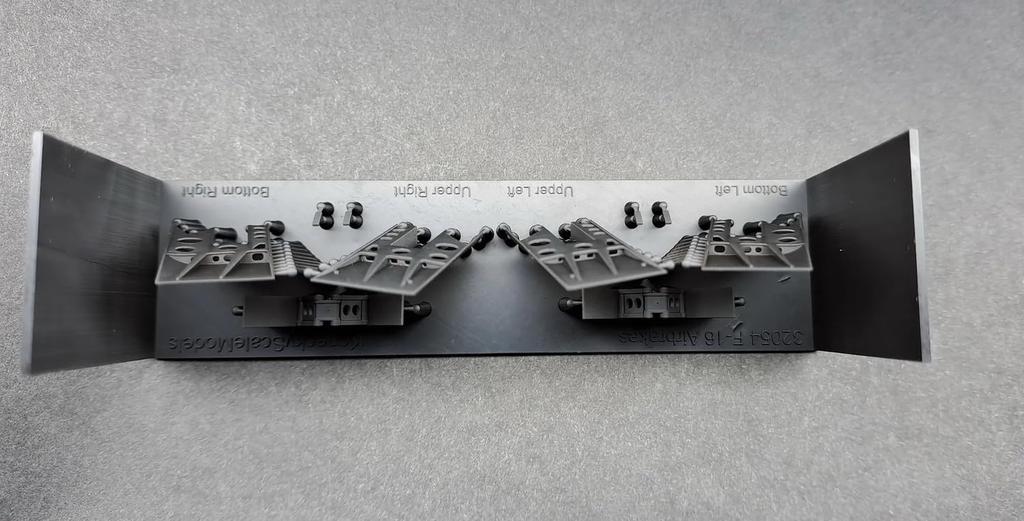 Kopecky Scale Models General Dynamics Fighting Falcon Воздушный тормоз Пластиковые детали для сборной модели KOM32054 1/32 F-16 (для Тамии)