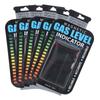 5pcs Gas Level Indicator Portable Magnetic Propane Fuel Level Indicators for Travel Camping