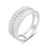 Silver Ring with Cubic Zirconia, Item Weight 3.84 G (2185703)
