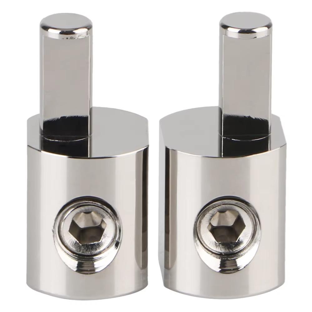 Silver Amp Input Reducer 1/0 AWG To 4 AWG Car Audio Terminal Connectors
