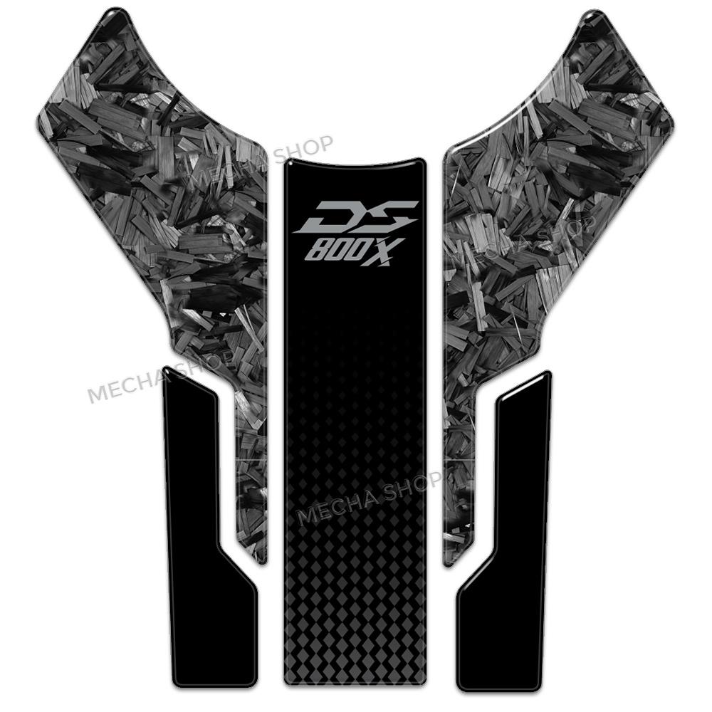 For Voge DS800X 800 DSX DS800 Rally 2025 Motorcycle 3D Stickers Tank Pad Protection Kit Accessories Hand Guard Decal