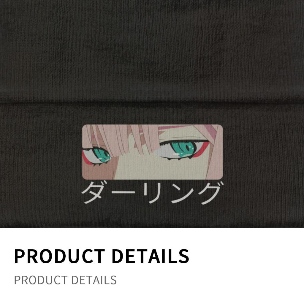 Вязаная шапка Darling In The Franxx Zero Two, женские шапки унисекс, зимняя шапка, вязаные крючком шапки