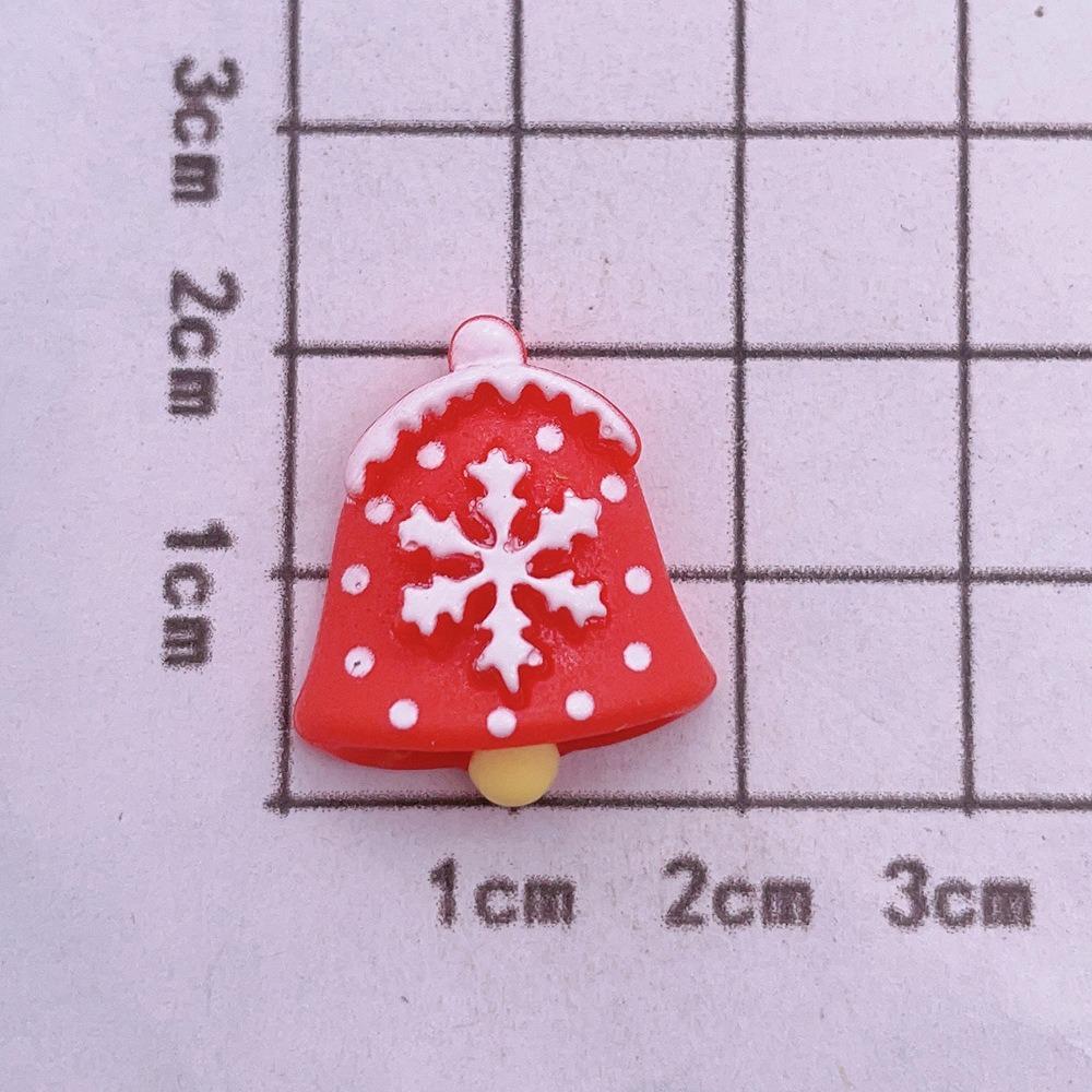 20pcs Santa Claus Phone Case Patch Mini Resin Accessories New Year Gifts
