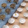 10pcs Nailless Jeans Buttons Removable Pants Pins Durable Repair Kit