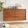 VEELIKE Remake Wood Wood Grain Wallpaper Wall Woodgrain Cutting Heat Table Reform Paste Reupholstery Scandinavian Easy to Removable Wool Sticker