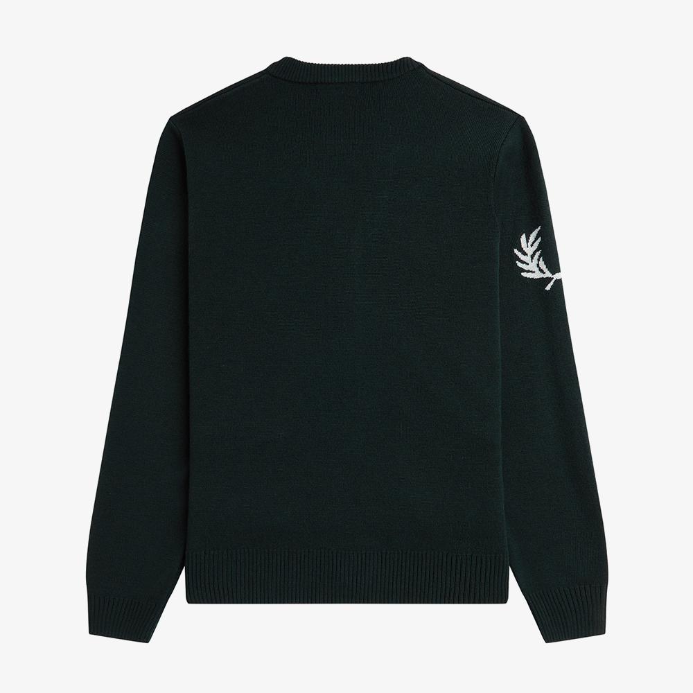 Fred Perry [Sharp] Laurel Wreath Cardigan (Q20) Afpm2336522-Q20