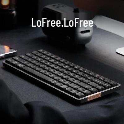 Механическая клавиатура Lofree OE915 с 84 клавишами, двухрежимная, низкопрофильная.