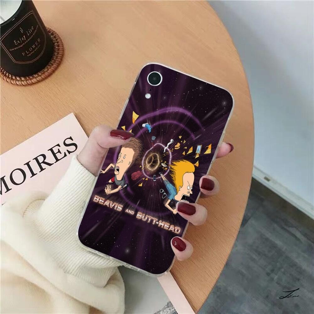Чехол для телефона Beavis And Butthead для iPhone 8 7 6 6S Plus X SE 2020 XR XS 14 11 12 13 Mini Pro Max Чехол для мобильного телефона