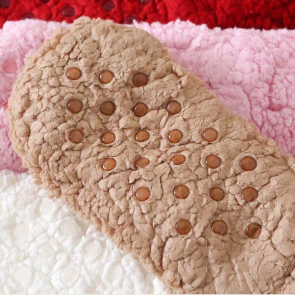 Plush Thick Thermal Socks Cartoon Fleece Sock Women Kawaii Floor Socks  Indoor