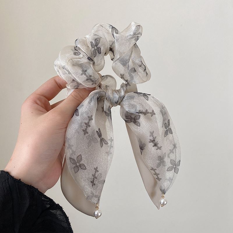 Лента-резинка для волос, Французский стиль для девочек для завязывания волос, Резинка для волос для хвостика, Повязка для волос с бантом и Высококачественный головной убор