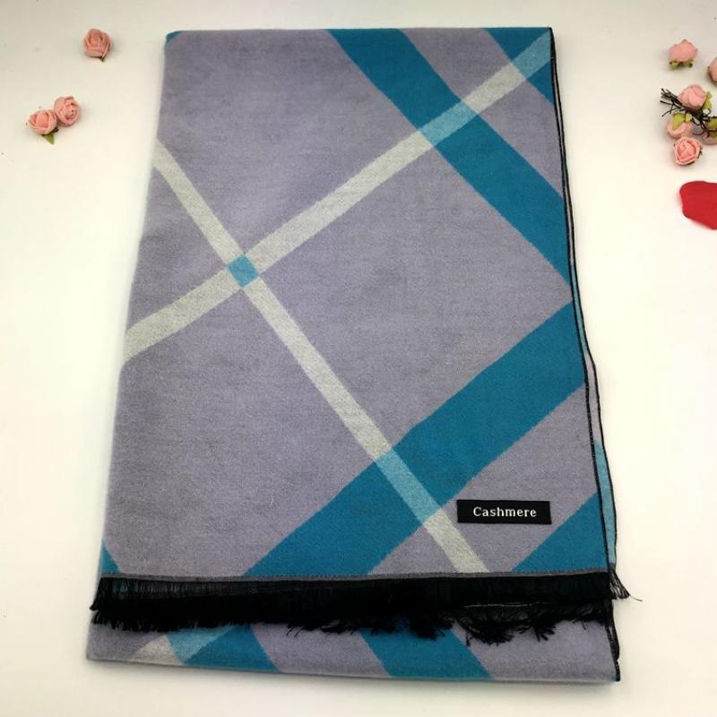 Autumn and Winter New Versatile Tassel Imitation Cashmere Jacquard Scarf Women's High-end Scarf Shawl Factory