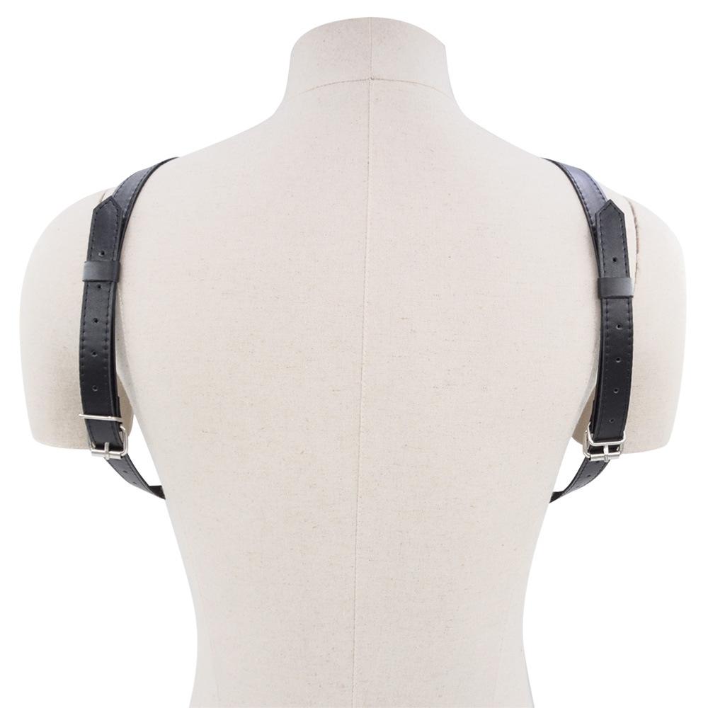 Мужская одежда из искусственной кожи для связывания, сексуальная одежда для ночных клубов, реквизит для выступлений на сцене, секс-товары для взрослых