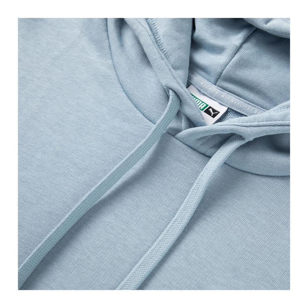Puma Однотонный свитер с капюшоном и длинным рукавом, мужская толстовка, синяя 537849-79