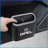 1Pcs Car Trash Can Storage Box Vehicle Garbage Dust Case Emblem For Opel Astra H G J Insignia Mokka Zafira Corsa Vectra B C D